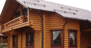 Строительство дома из оцилиндрованного бревна в юбилейном - от 134056 рублей
