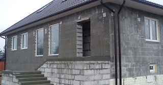 Фасад из газобетона для дома в юбилейном - Строй-Юбл, качественная отделка от 2063 руб.