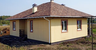 Одноэтажный дом из панелей под ключ в юбилейном - Строй-Юбл от 134056 рублей